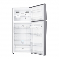 Hajm 506 l | Yuqori muzlatgich kamerali LG sovutgich | Kulrang | DoorCooling⁺™ | Linear Inverter Compressor
