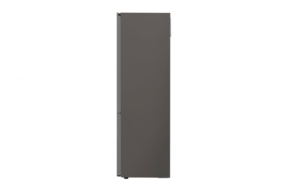 Холодильник LG с нижней морозильной камерой | Объем 384 л | Серый | DoorCooling⁺™ | Linear Inverter Compressor