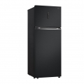 Hajm 461 l | Yuqori muzlatkich kamerali LG sovitkich | Qora rang | DoorCooling+™ | HygieneFresh+™ | Smart Inverter Compressor