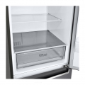 Холодильник LG с нижней морозильной камерой |Объем 341 л | Серый | DoorCooling+™ | Smart Inverter Compressor