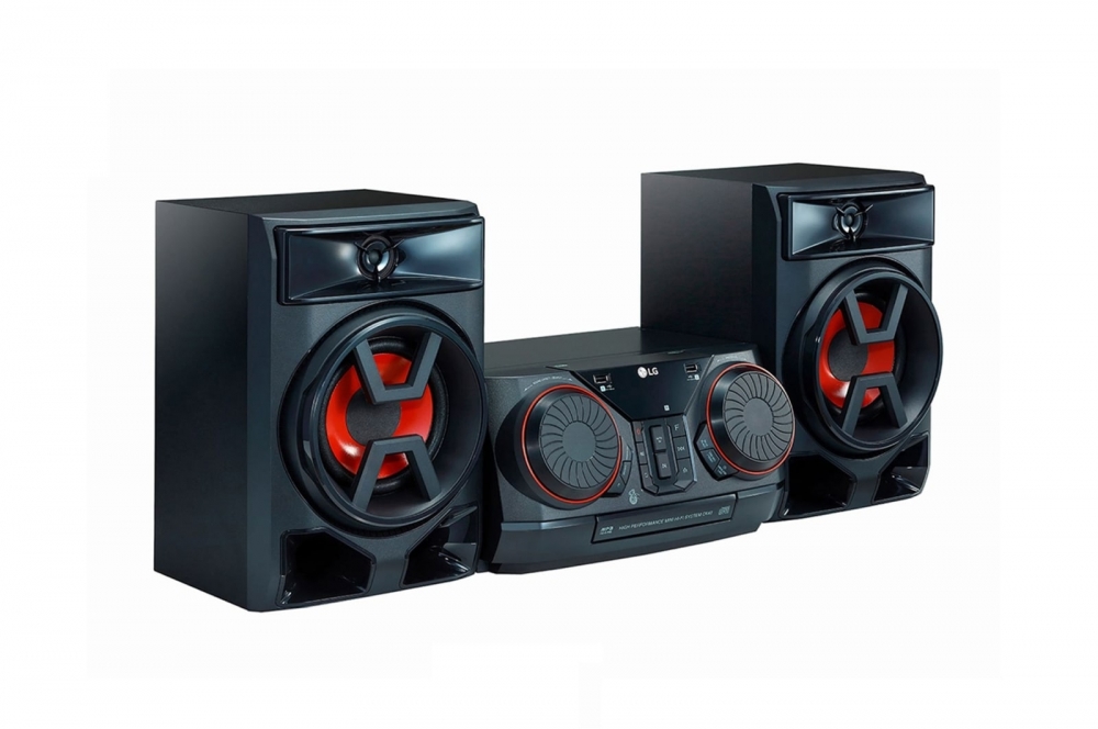 LG XBOOM CK43, 300 Вт, Функция Караоке, Подсветка, Синхронизация звука с ТВ