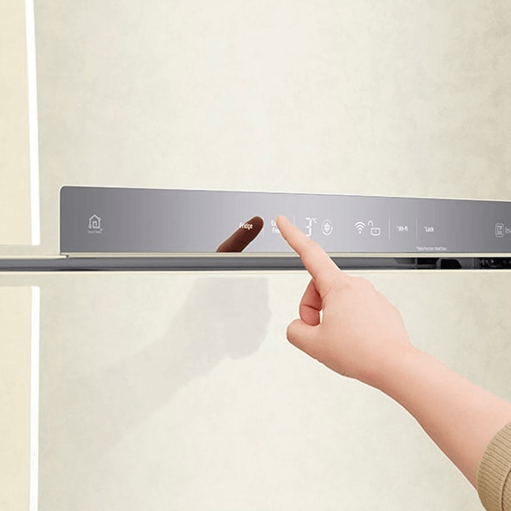 Холодильник LG с верхней морозильной камерой | Объем 506 л | Бежевый | DoorCooling⁺™ | Linear Inverter Compressor