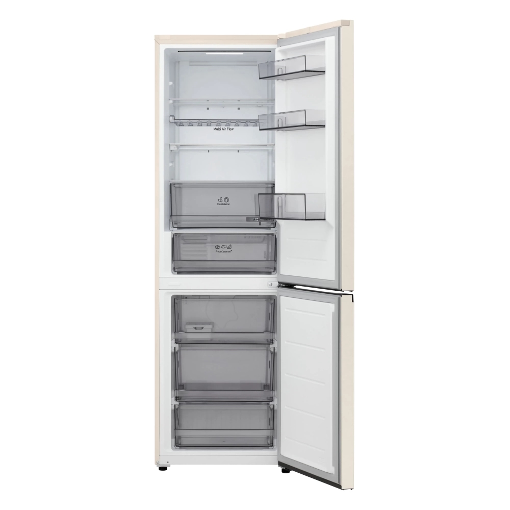 Холодильник с нижней морозильной камерой LG GC-B459EETM с технологией Zero Clearance™, 333 л