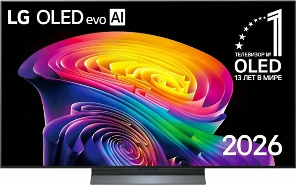 65-дюймовый телевизор Smart TV LG OLED evo AI C6 4K 2026 года