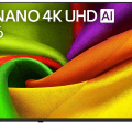 55-дюймовый телевизор Smart TV LG NANO 4K UHD AI NU90 2026