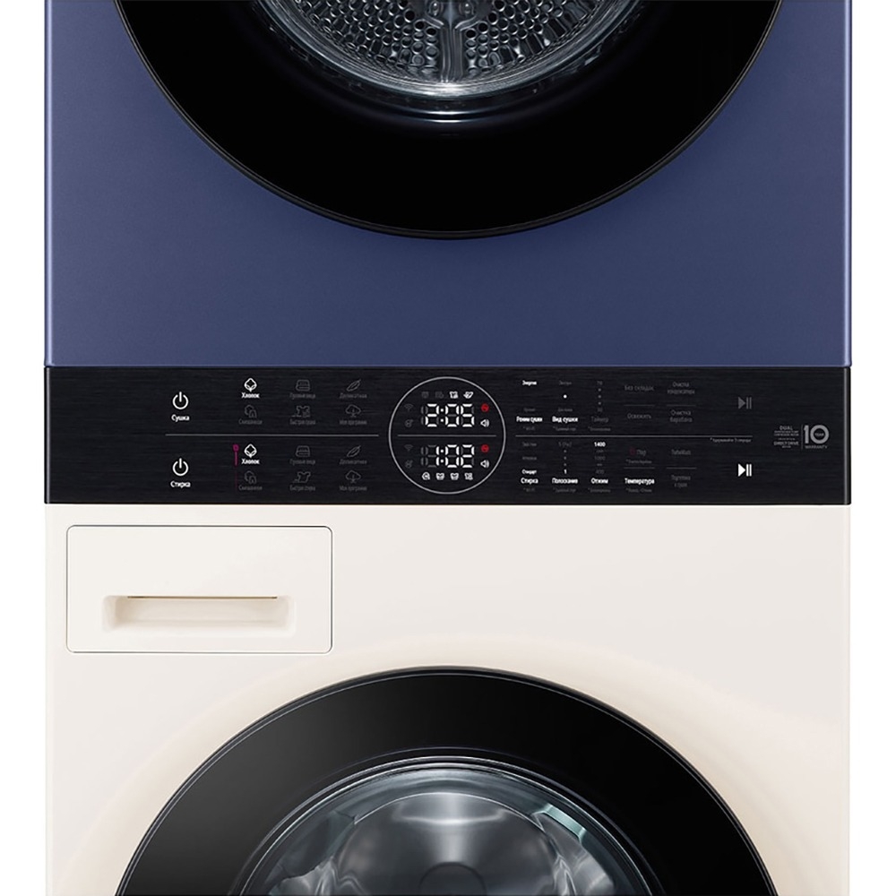 Стиральная машина + Сушка LG WashTower, AI DD™ 13/10 кг